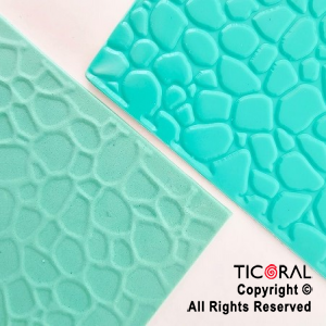 PLACA TEXTURIZADORA PIEDRA 15 X 10.5 CM x 1